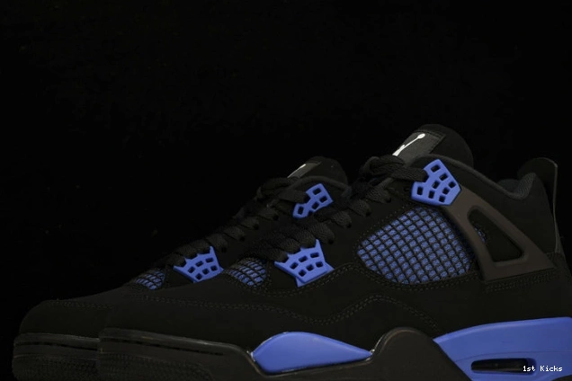 1st Kicks 4 Game Jordan CT8527-018 Royal Black Retro 0705